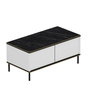 Hanah Home Imaj Mesa de centro Blanca